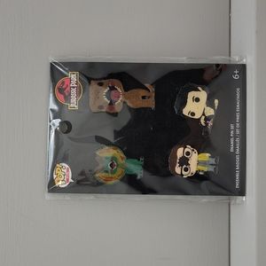 Pop Jurassic Park Nwtg Set of 4 Pins